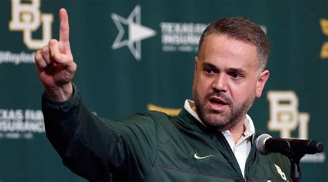 First Year Coaches Facing Challenges Baylor Coach Matt Rhule Sports Illustrated