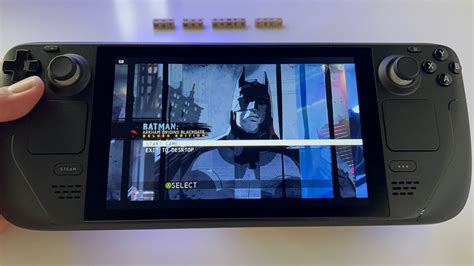 Batman Arkham Origins Blackgate Deluxe Edition Steam Deck Handheld