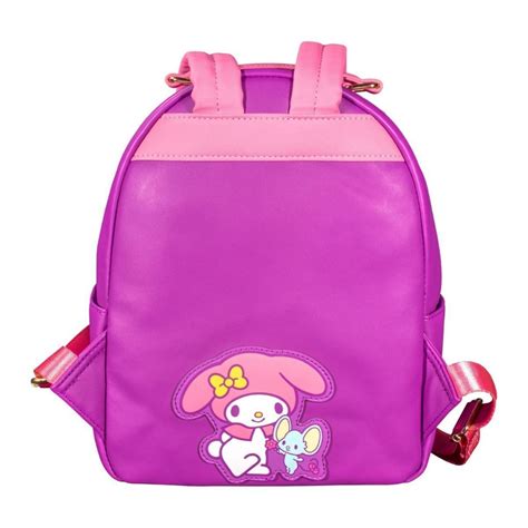 New Loungefly Sanrio Kuromi And My Melody Scenic Mini Backpack