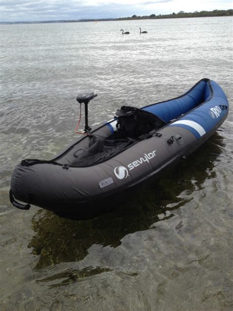 Inflatable Kayak Sevylor 1 Person Rio Canoe Motor For Sale From Australia