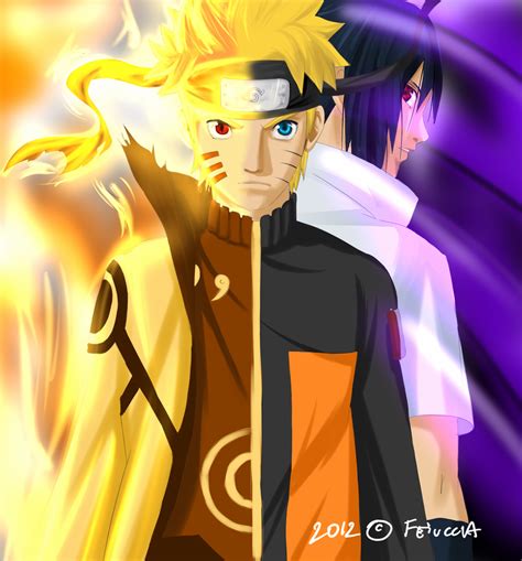 Naruto And Sasuke The Past Wont Come Back By Feiuccia On Deviantart