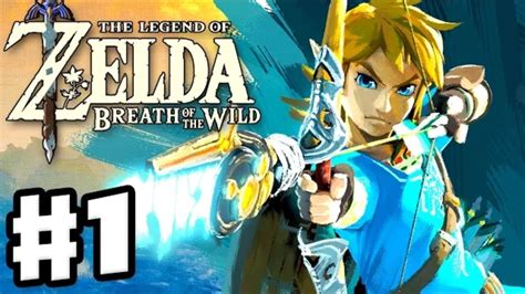 The Legend Of Zelda Breath Of The Wild Nintendo Switch Gameplay Part 1