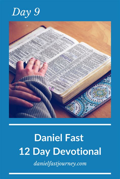 Day 9 Daniel Fast 9 Day Devotional — Daniel Fast Journey
