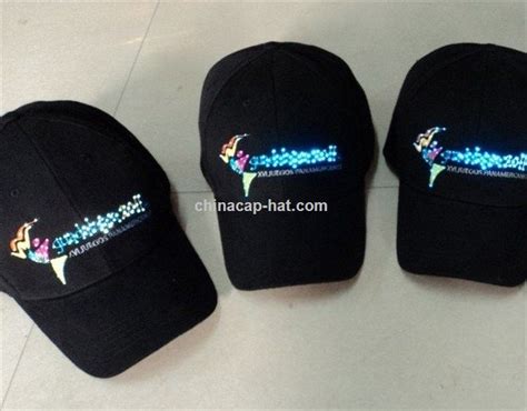 Promotional Led Embroidery Baseball Cap Suppliers China Wholesale Led