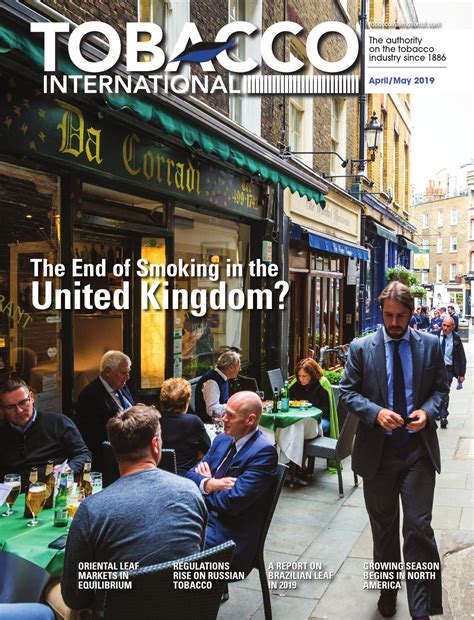 Low moq request, fast delivery time 7. Tobacco International - April/May 2019 by Tobacco ...