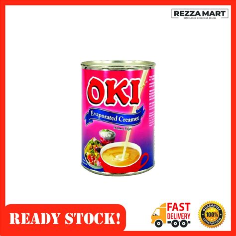 390g Oki Evaporated Creamer Milk Liquid Creamer Shopee Singapore