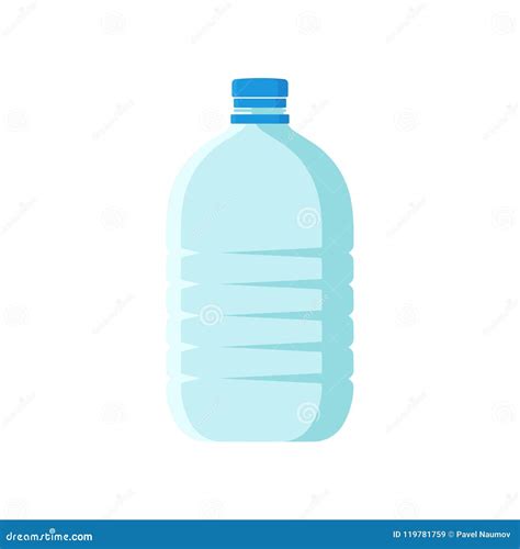 Empty Water Bottle Cartoon