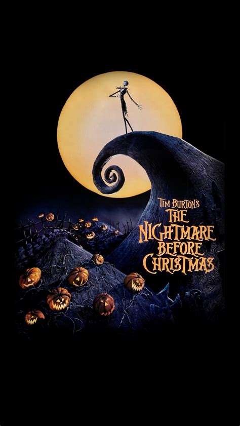 Nightmare Before Christmas Phone Wallpaper Jack And Sally Wallpapers