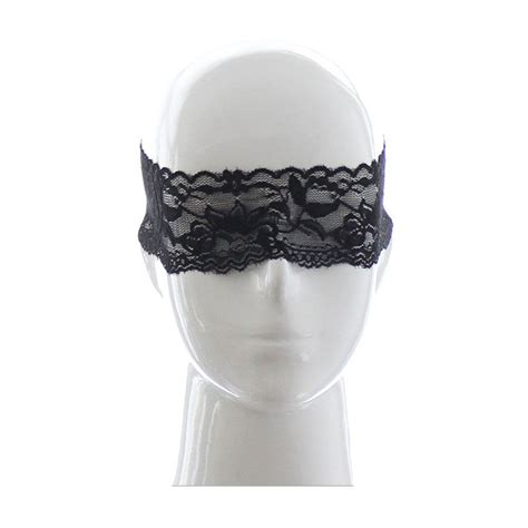 Yuelv Black Lace Adult Sexy Eye Mask Party Halloween Mask Fetish Bondage Blindfold Sex Toys