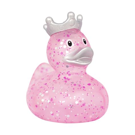 SHARE HAPPINESS Glitter Duck With Crown Pink LILALU