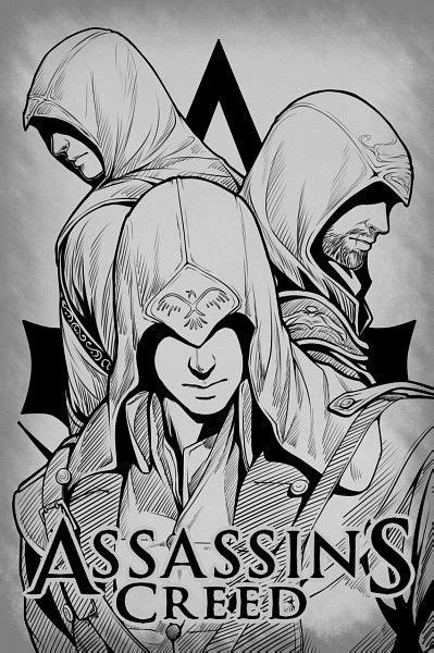 Assassins Creed Coloring Page Assassins Creed Dibujos Arte Assassins