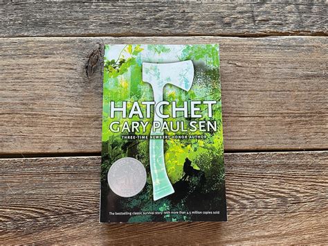 Hatchet By Gary Paulsen Newbery Honor Young Adult Fiction Book Etsy