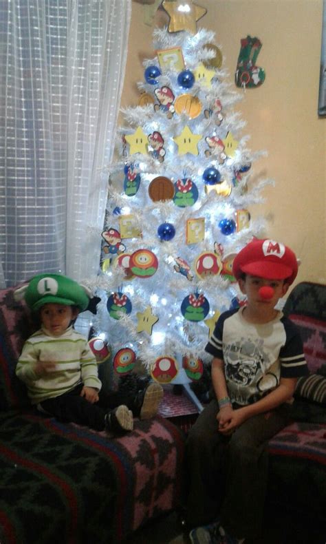 Árbol Mario Bros Navidad 2016 Super Mario Mario Bros Little