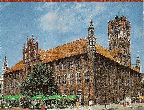 My Unesco Whs Postcards Collection Poland Medieval Town Of Toruń
