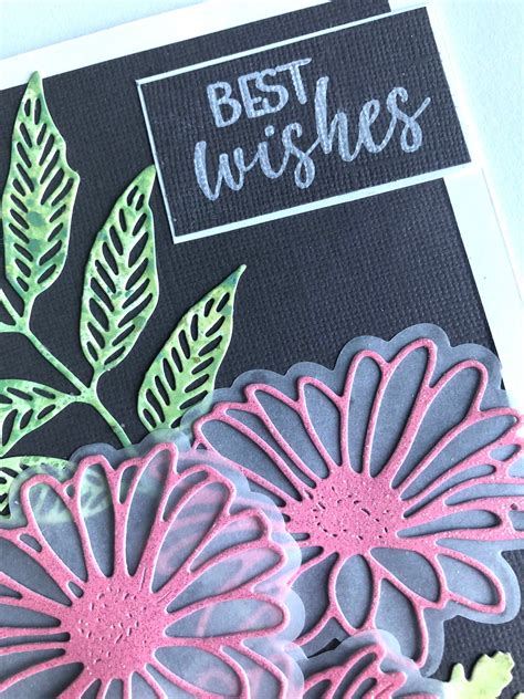 Best Wishes Designer Greeting Cards Note Card Craft Card 55 X Etsy