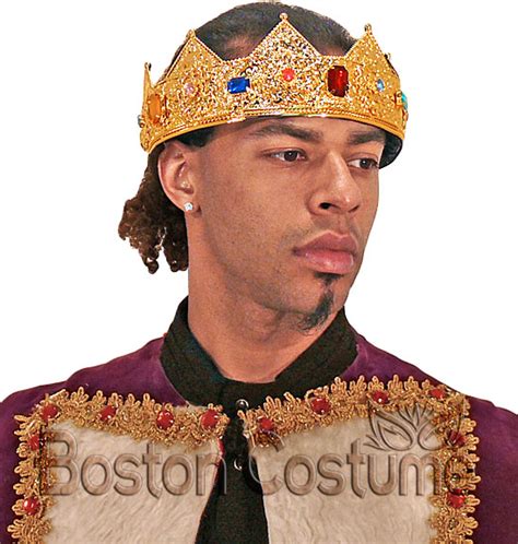 King Crown In Gold By Center Stage Designs At Boston Costume