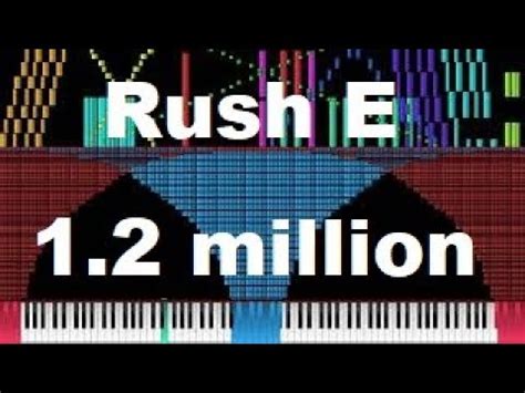 Stream rush e by sheet music boss from desktop or your mobile device. Black MIDI Rush E Final 1.2 Million Notes - YouTube
