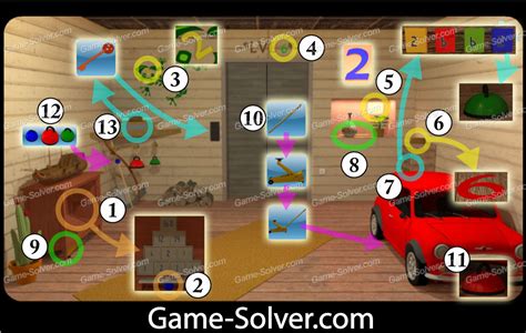 Can You Escape Level 6 Game Solver