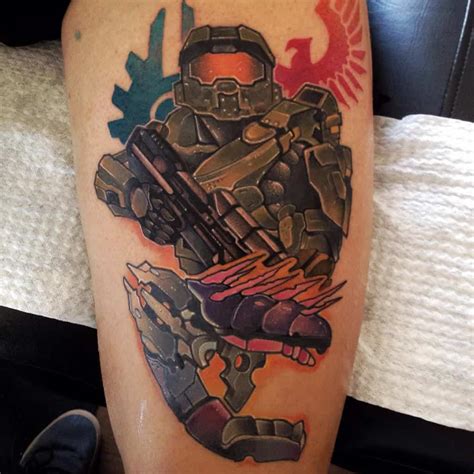 Top 37 Best Halo Tattoo Ideas 2021 Inspiration Guide