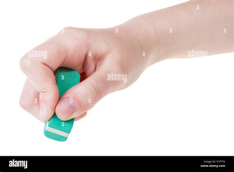 Hand Holding Eraser Hi Res Stock Photography And Images Alamy