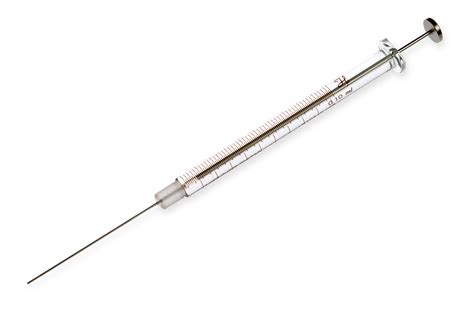 100 µl Microliter Syringe With Cemented Needle 22s Gauge 2 In Point