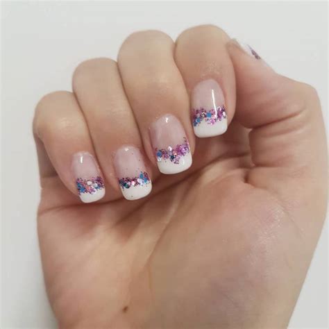 cute purple nail art ideas    cute
