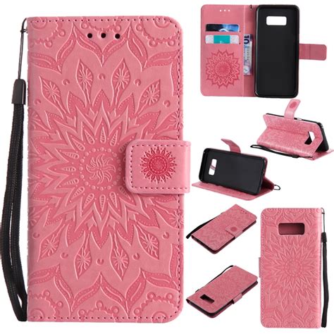 Pu Leather Flip Case For Samsung Galaxy S8 Case Wallet Phone Holder