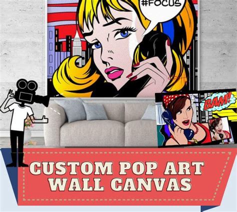 Personalized Comic Book Wall Art Turn Yourself Into A Pop Art Wall