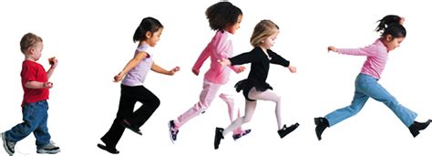 Download Children Running Png Vector Library Stock Kids Running