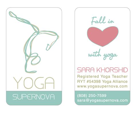 See more ideas about yoga business, business card design, business cards. Mind Your Graphics | Yoga Supernova