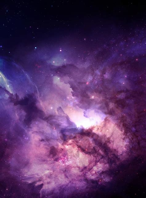 Free Download Purple Nebula Wallpaper For Amazon Kindle Fire Hdx 89