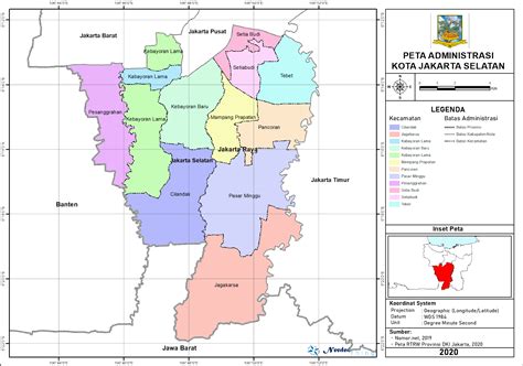 Peta Administrasi Kota Jakarta Pusat Provinsi Dki Jakarta Neededthing Gambaran