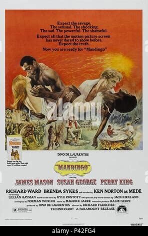 MANDINGO 1975 Paramount Pictures Film With Susan George And Ken Norton