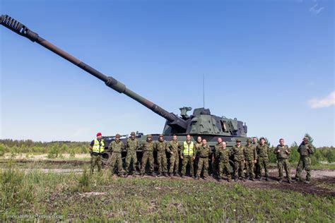 tir des k9 kõu estoniens durant l exercice kevadtorm 2021 strategic bureau of information