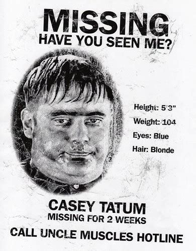 Casey Tatum Is Missing Mike Jones Flickr
