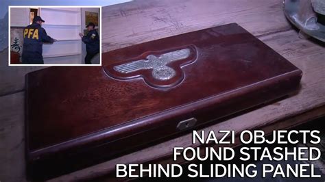 Huge Stash Of Nazi Memorabilia Including Adolf Hitler Sculptures Found In Secret Room In