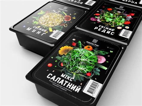 Microgreen on Packaging of the World - Creative Package Design Gallery