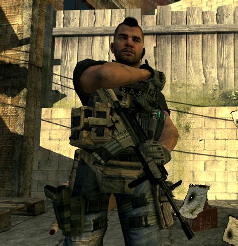 Call Of Duty Modern Warfare 2 Captain John Soap Mactavish Task