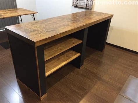 #ジントニック #bar #ダイニングバー #お初天神 #お初天神bar #東梅田 #曽根崎 #アメリカン雑貨. cafeカウンターDIY 完成3 | 男前インテリア キッチン, Diy 家具 ...