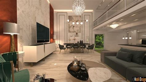 Interior Design Concept For Modern Luxury Home In London Residential