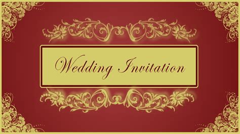 Your wedding invitation card stock images are ready. How to Design Wedding Invitation Card Front Page in ...
