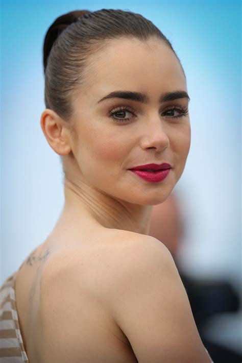 Lily Collins At Okja Photocall At 2017 Cannes Film Festival 05192017