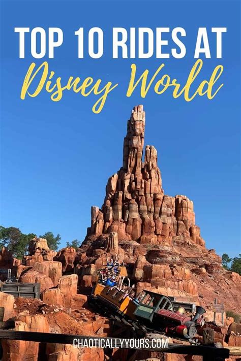 The 10 Best Rides At Walt Disney World Disney World Disney World Vacation Walt Disney World