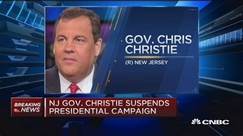 Nj Gov Chris Christie To Suspend Presidential Campaign Ap