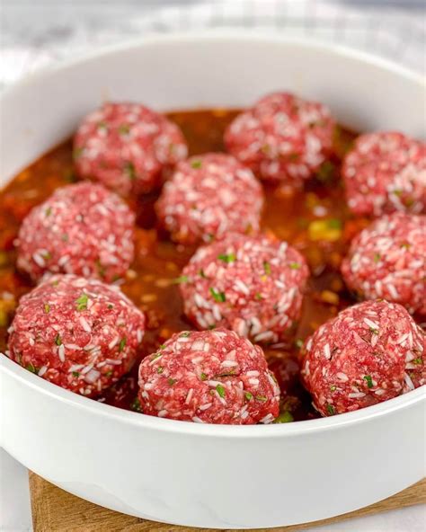 Classic Porcupine Meatballs With Rice Cooked Inside Recipe