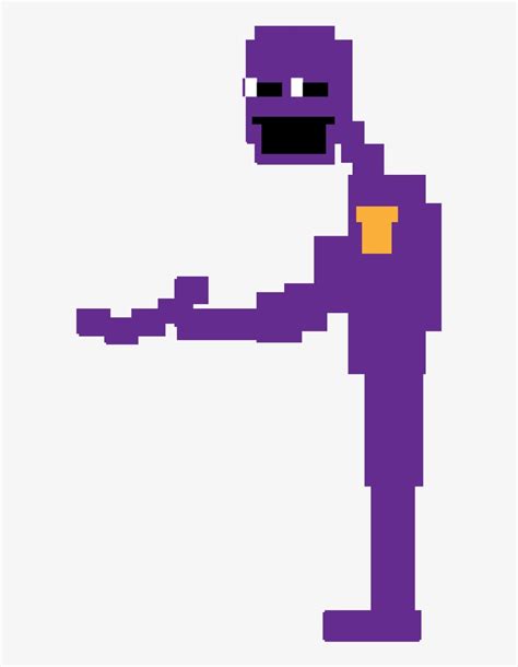 The Purple Guy Fnaf Purple Man Sprite Png Image Transparent Png