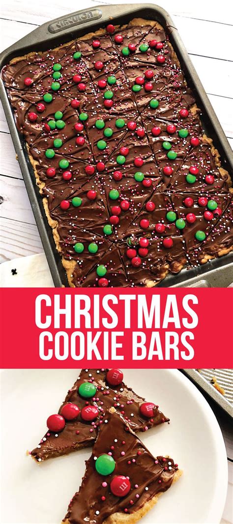 Christmas Cookie Bars Recipe Christmas Cookie Bars Christmas