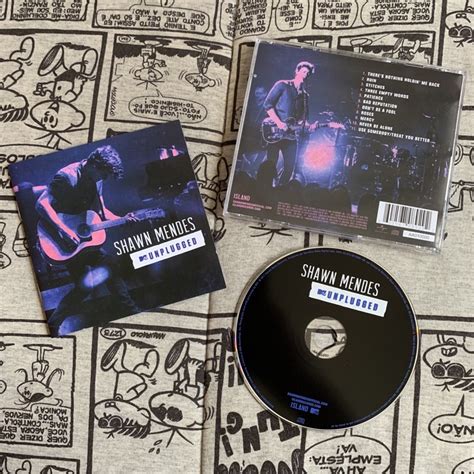 Cd Shawn Mendes Mtv Unplugged Shopee Brasil