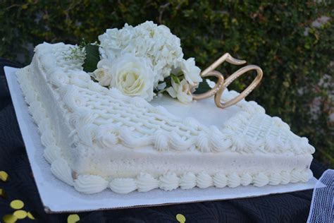 On average, a costco half sheet cake will cost $19. Pin by Maria Sysyn on 50th Wedding Anniversary | Costco wedding cakes, 50th wedding anniversary ...