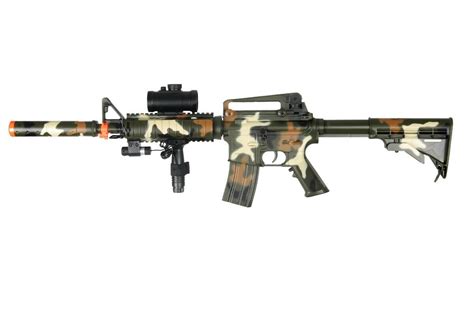Airsoft Double Eagle M4 Aeg Automatic Electric Rifle M83a2 M83 Camo Econosuperstore